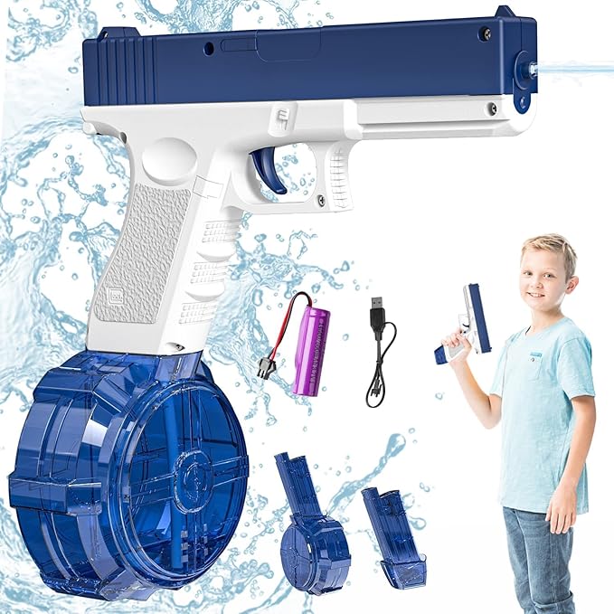 PISTOLA AGUA ELCTRICA GLOCK